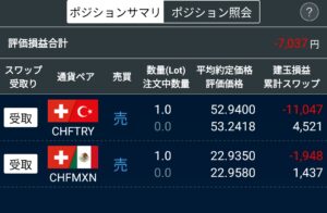 昨日の20時の評価額