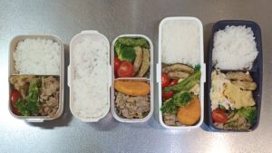 50代のお父さんが作った家族弁当