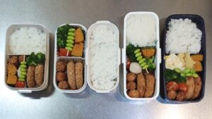 50代のお父さんが作った家族弁当