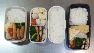 50代のお父さんが作った家族弁当