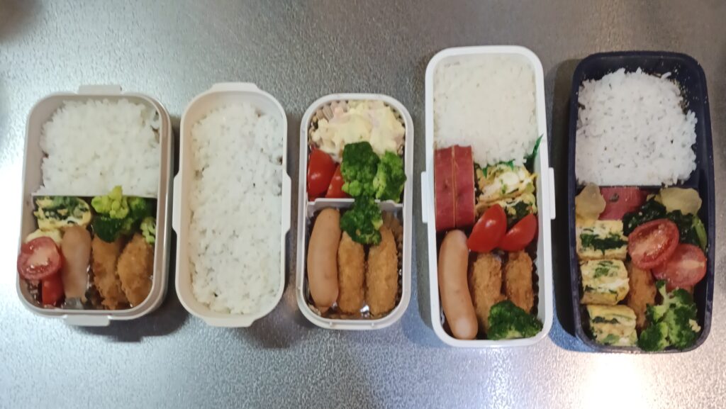 50代のお父さんの作るお弁当
