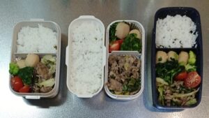 50代のお父さんの作るお弁当