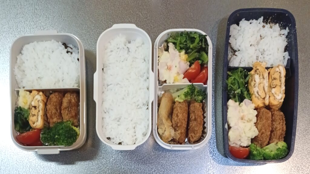 50代のお父さんの作るお弁当