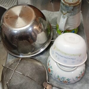 3月9日　洗い物終了