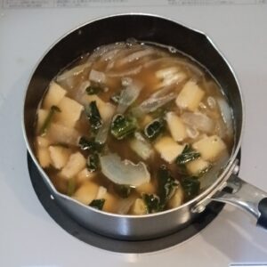 4月1日 お味噌汁