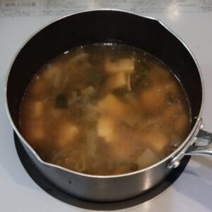 4月7日 お味噌汁