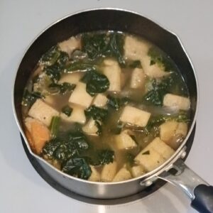 4月8日 お味噌汁