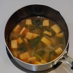 4月2日 お味噌汁